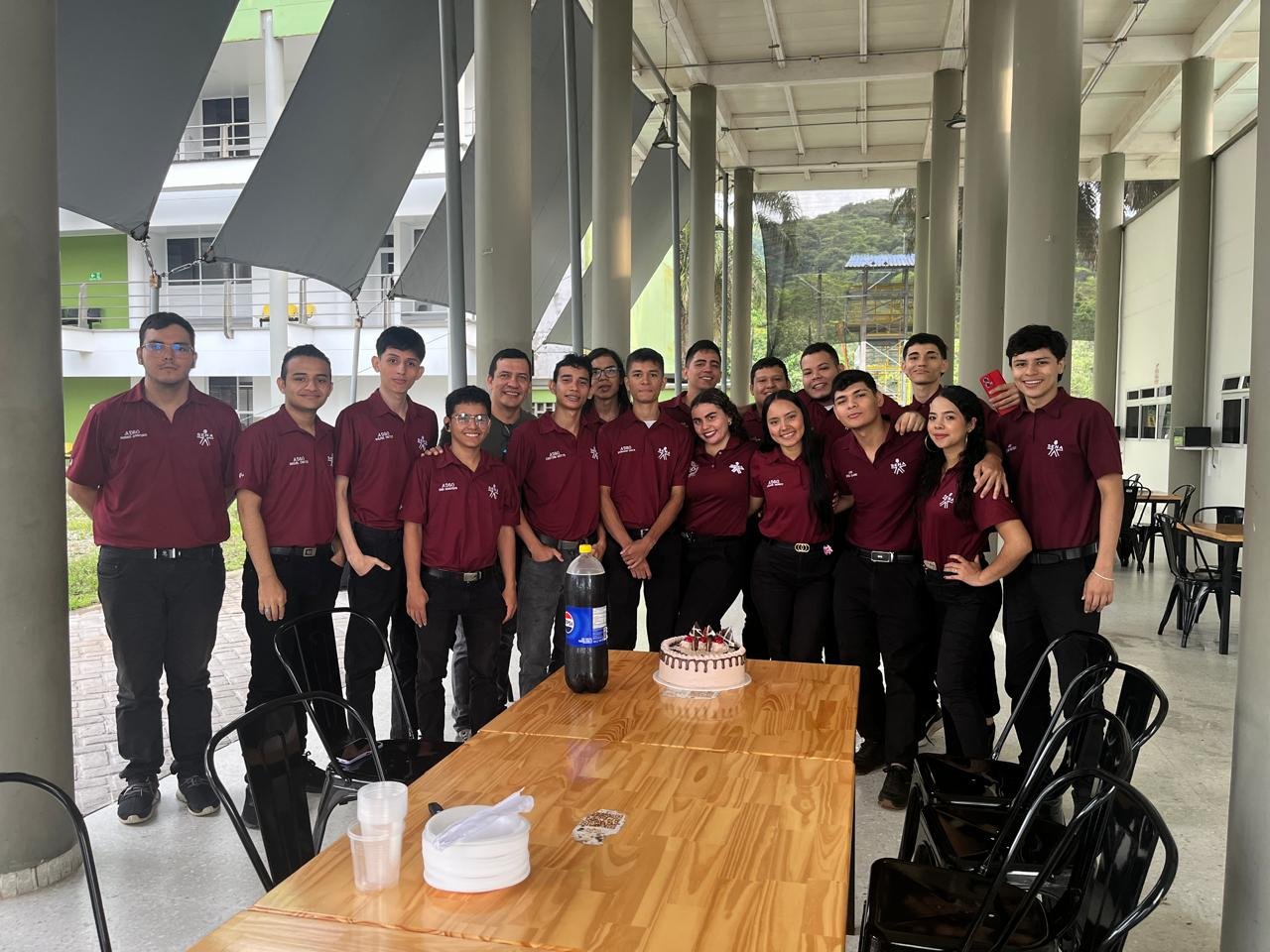 Celebración de cumpleaños en el SENA