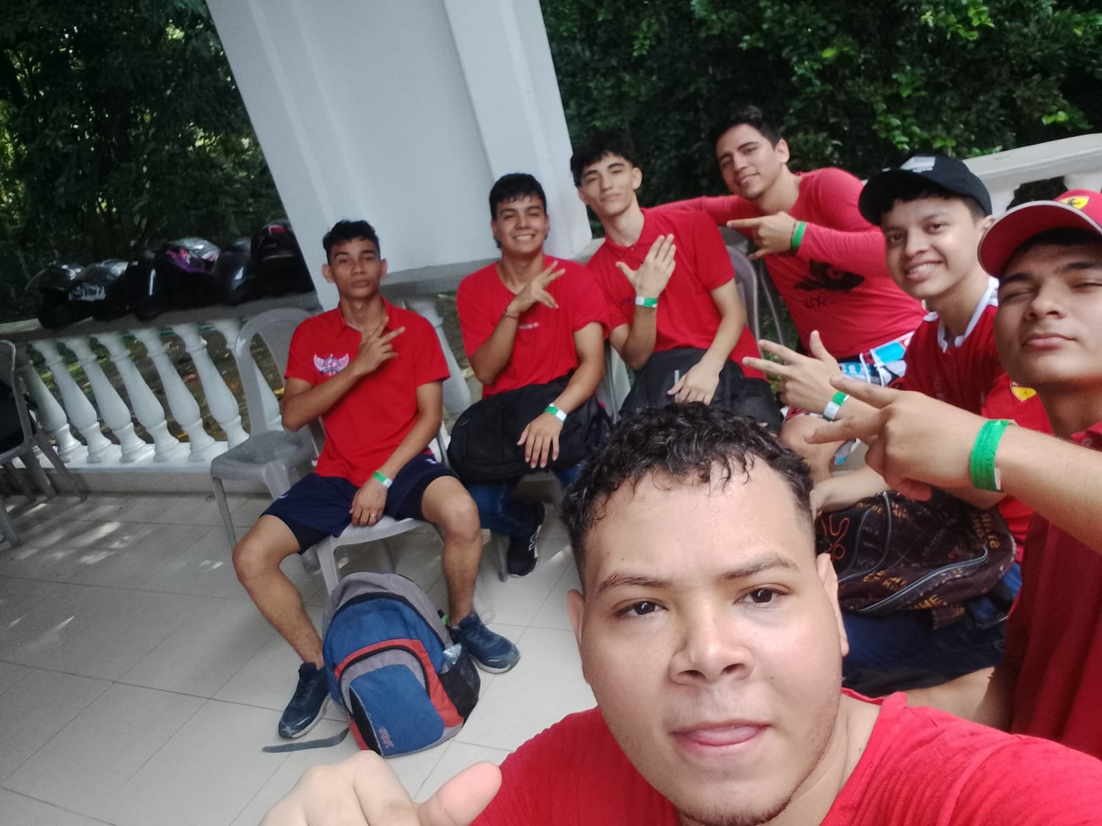 Imagen de momento de piscina del SENA